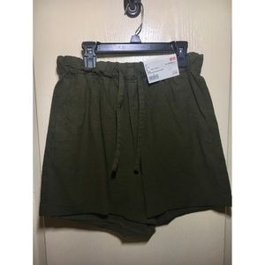 Women Cotton Linen Relaxed Shorts